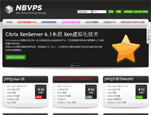 Tablet Screenshot of nbvps.com